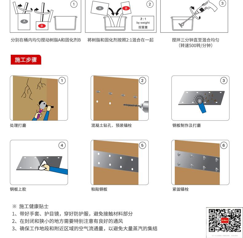 包钢楚雄粘钢加固施工过程